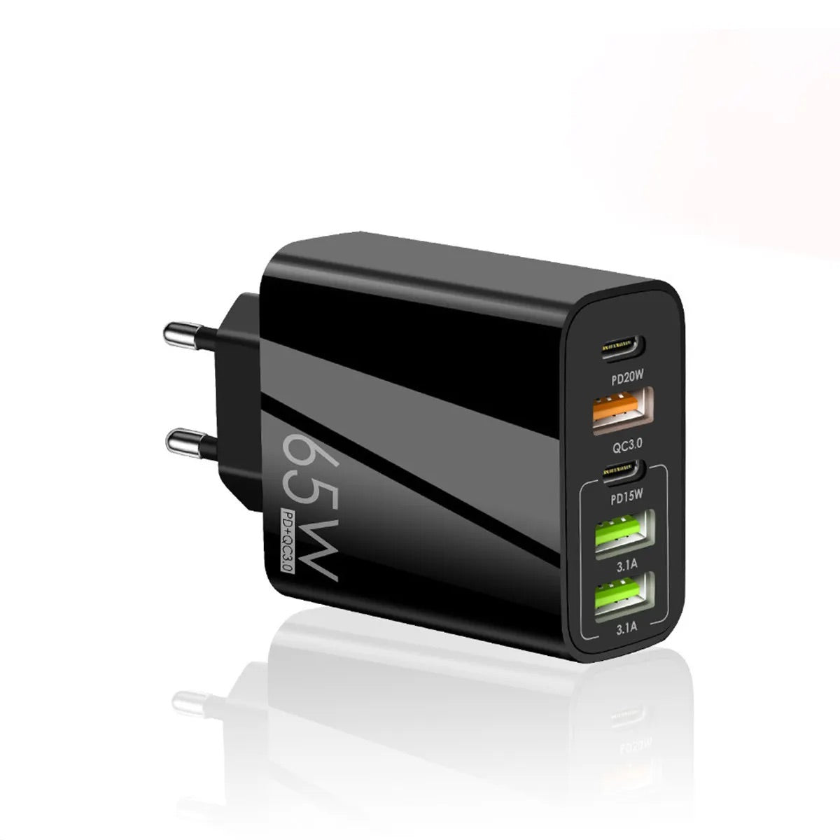 65W Adapter za brzo punjenje s više priključaka