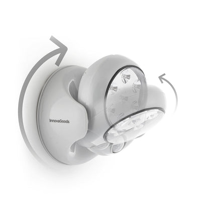 LED svjetlo sa senzorom pokreta lumact 360º Innovagoods