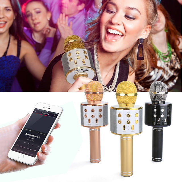 Karaoke bluetooth mikrofon i zvučnik