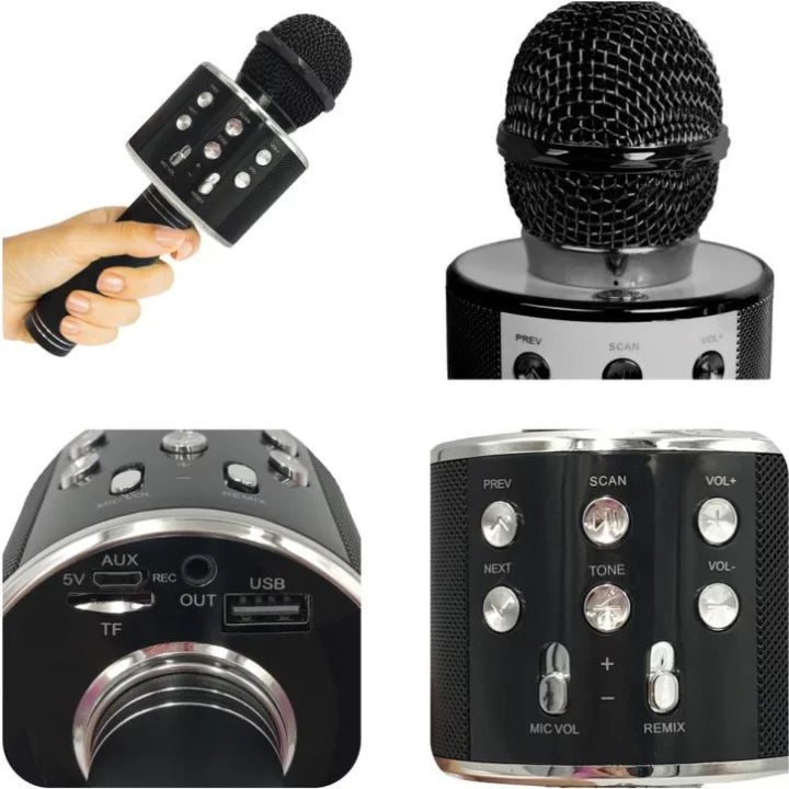 Karaoke bluetooth mikrofon i zvučnik
