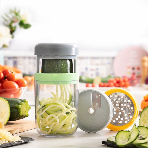 Spiralni rezač I ribež za povrće s receptima Vigizer Innovagoods